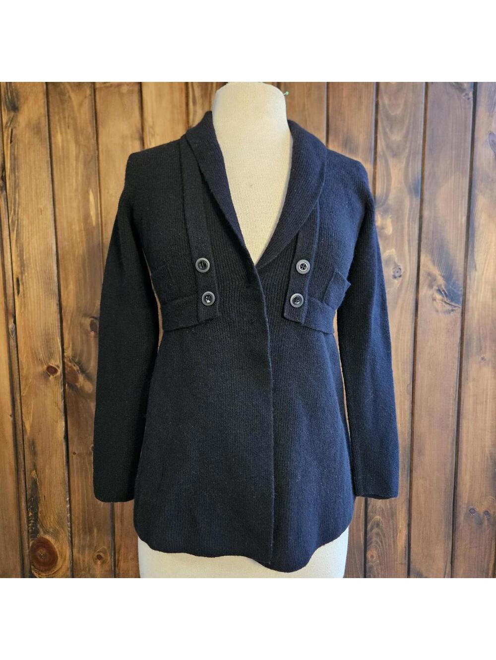 VTG Y2K Merino Wool Cashmere Blend Cardigan